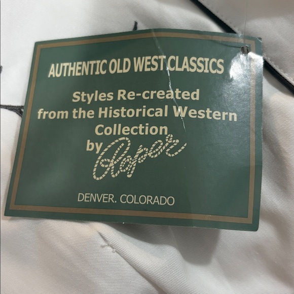 Roper Pearl Snap Shirt with Gray Embroidery - Picture 5 of 9